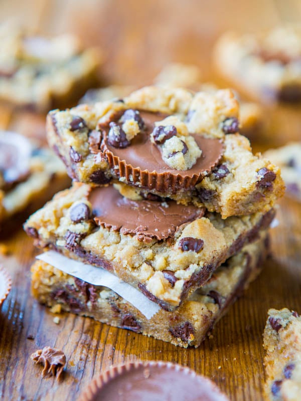 easy cookie bars with store-bought dough