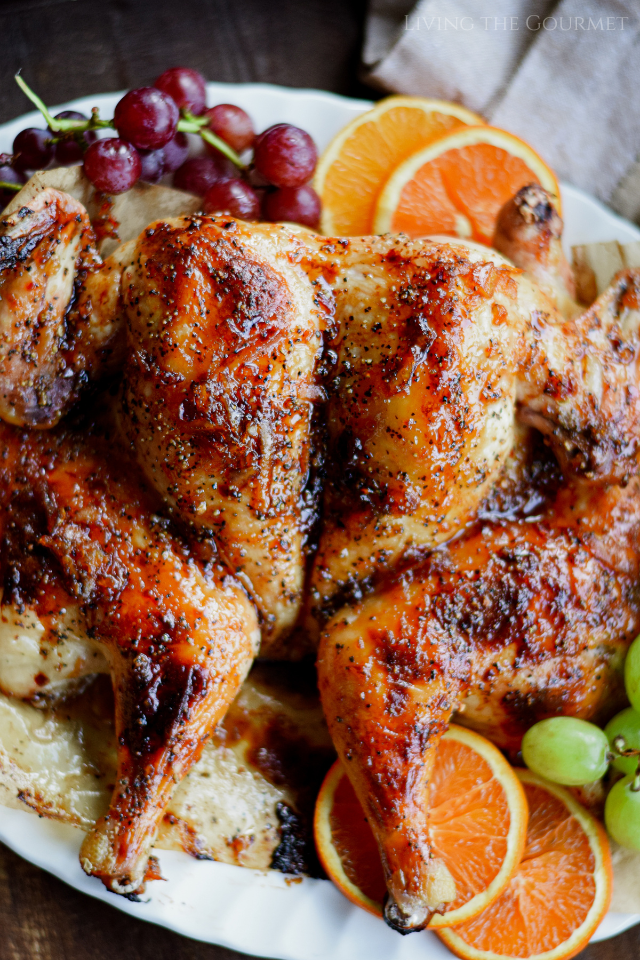 orange marmalade glazed chicken