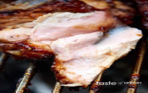 how to prevent rubbery chicken skin when smoking