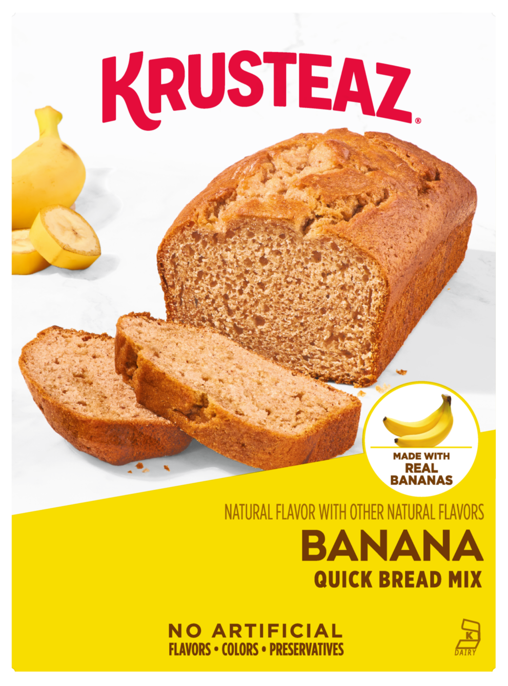 Yummy Banana Bread with Krusteaz Pancake Mix (Surprise Your Family With This Quick Treat)