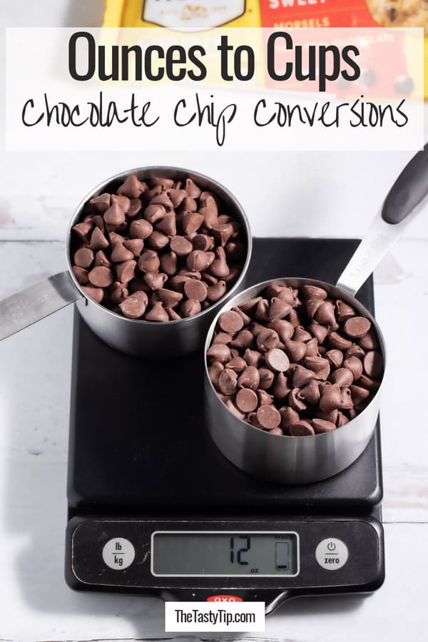 Need to know how many cups is in 12 oz of chocolate chips? Lets break it down!