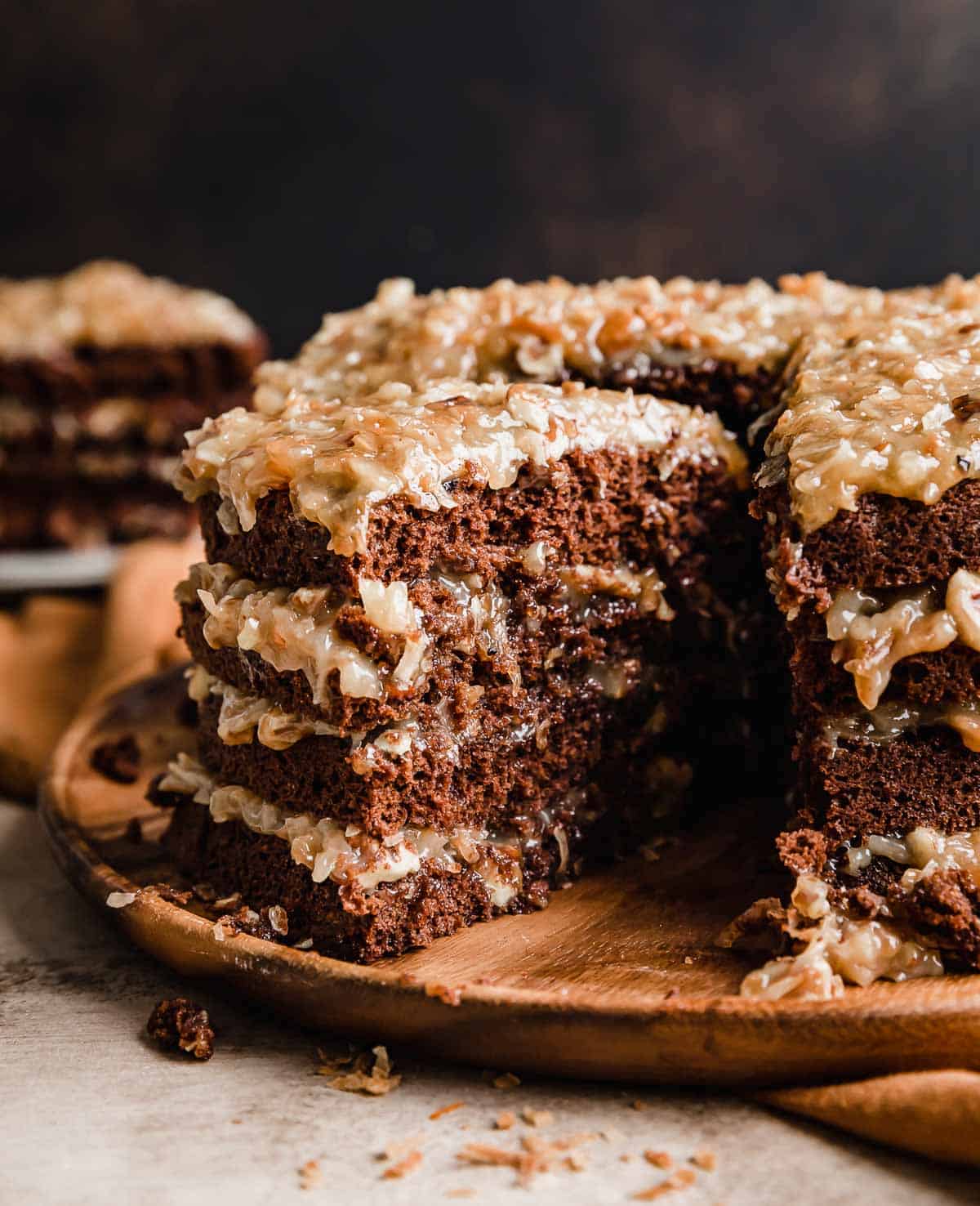 Skip The Coconut! Best German Chocolate Cake Recipe