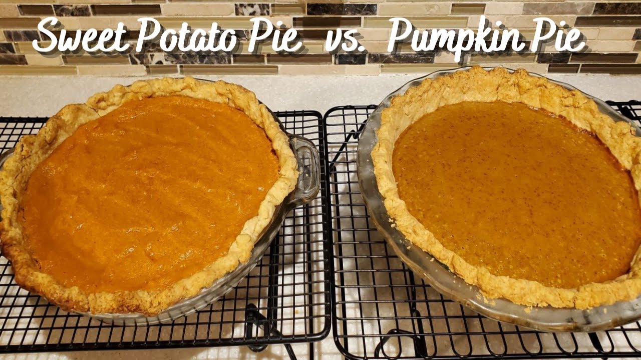 Is Sweet Potato Pie the Same as Pumpkin Pie? A Simple Comparison