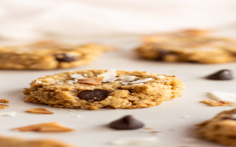 Coconut Almond Chocolate Chip Cookies Recipe (Easy Baking for Beginners and Kids at Home)