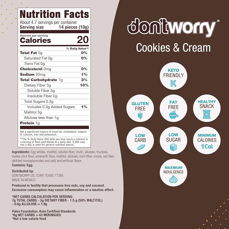 Low-Calorie Treat? Dont Worry Meringues Nutrition Information (All You Need to Know)