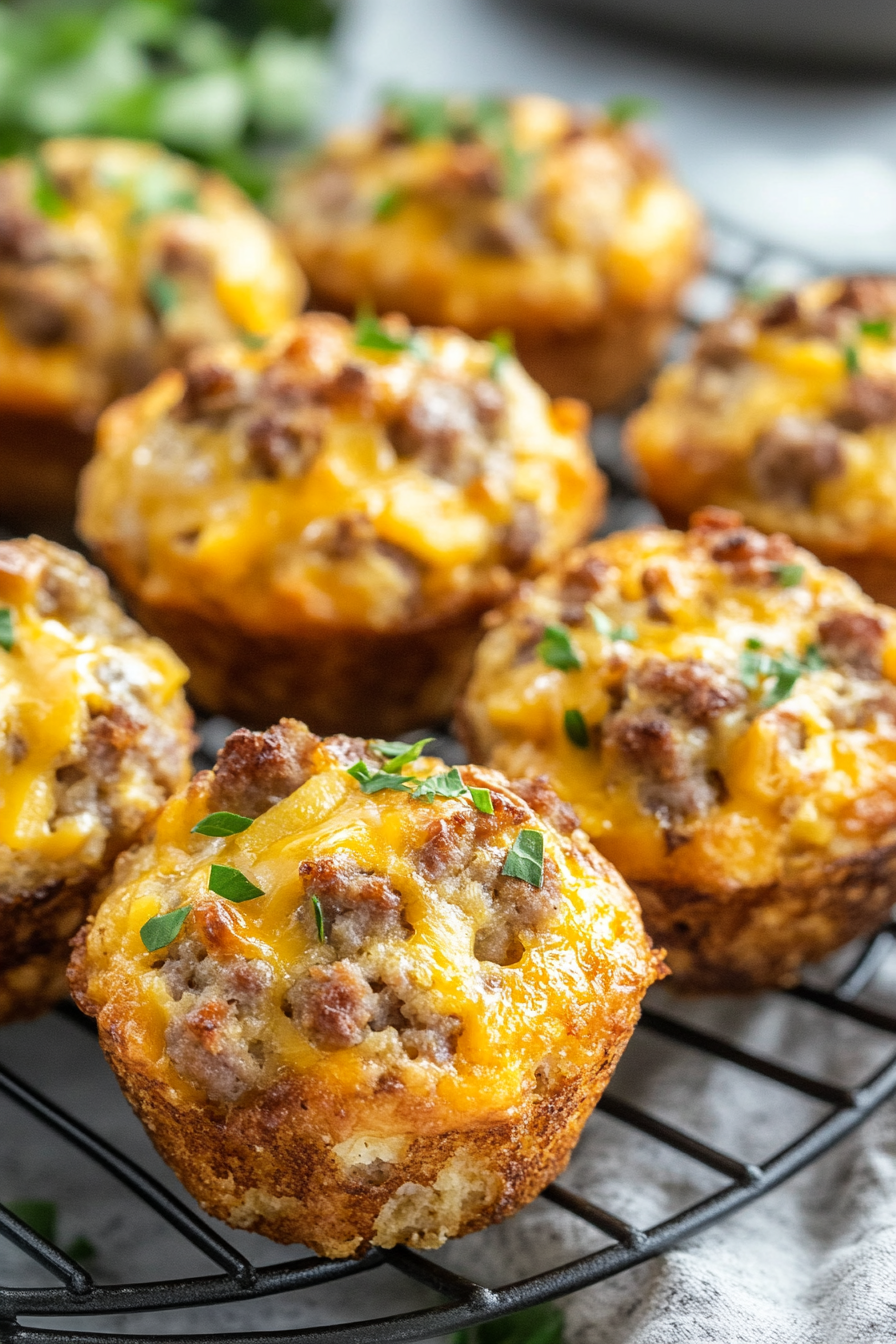 Breakfast Muffins with Sausage and Bisquick Recipe: The Best Way to Start Your Day!