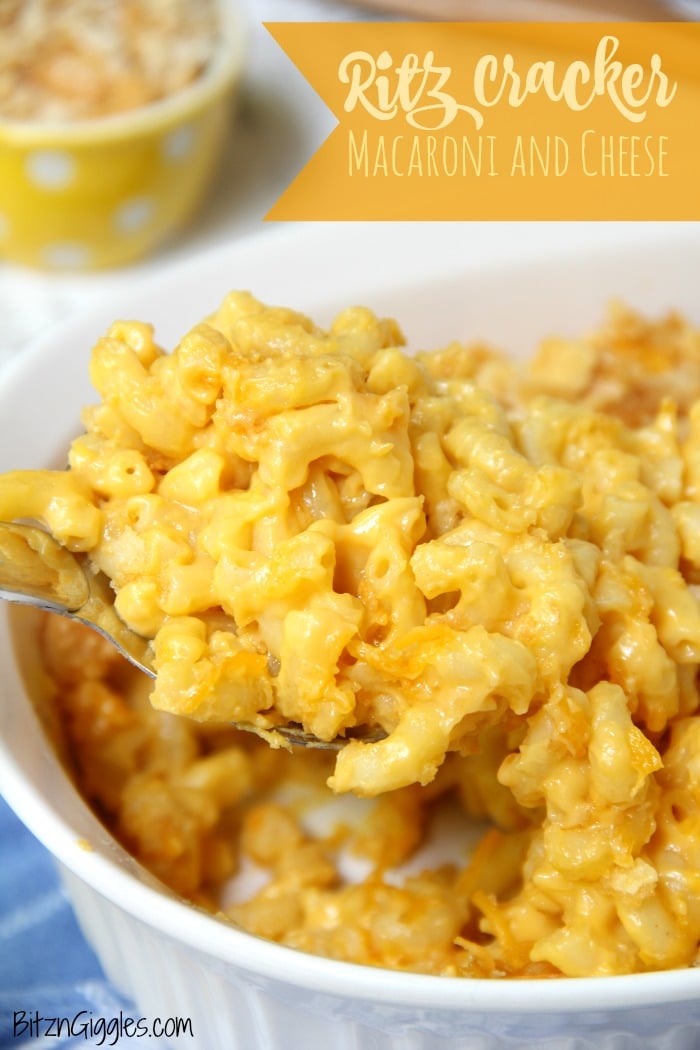 Try This Delicious Ritz Cracker Topping for Macaroni and Cheese Now!