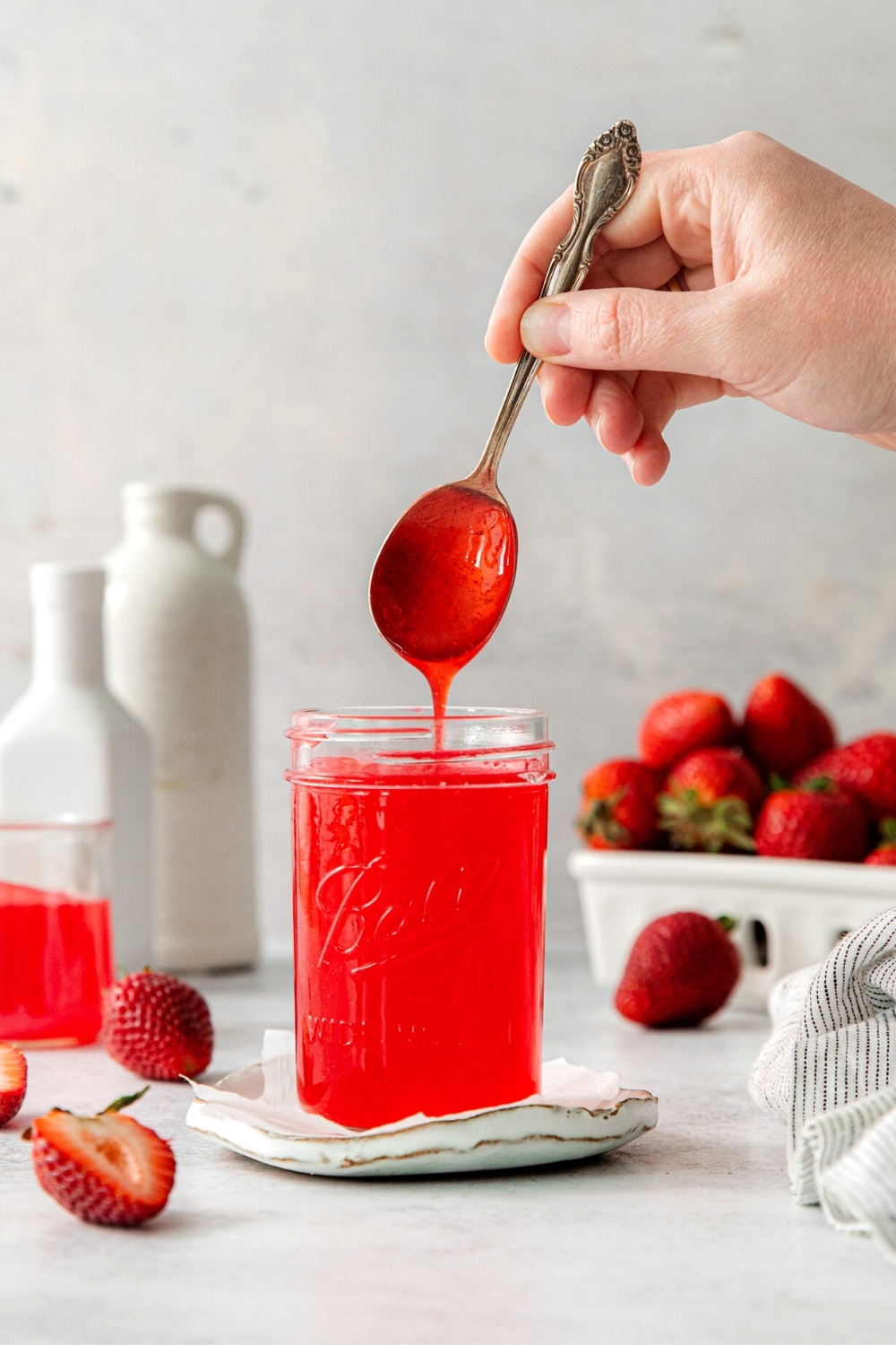 How to Make Glazed Strawberries for a Cake | Easy and Simple Steps