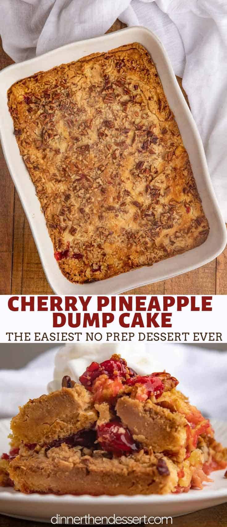 Cherry Dump Cake with Pineapple and Pecans: Easy Recipe (The Best Dessert Youll Ever Make)