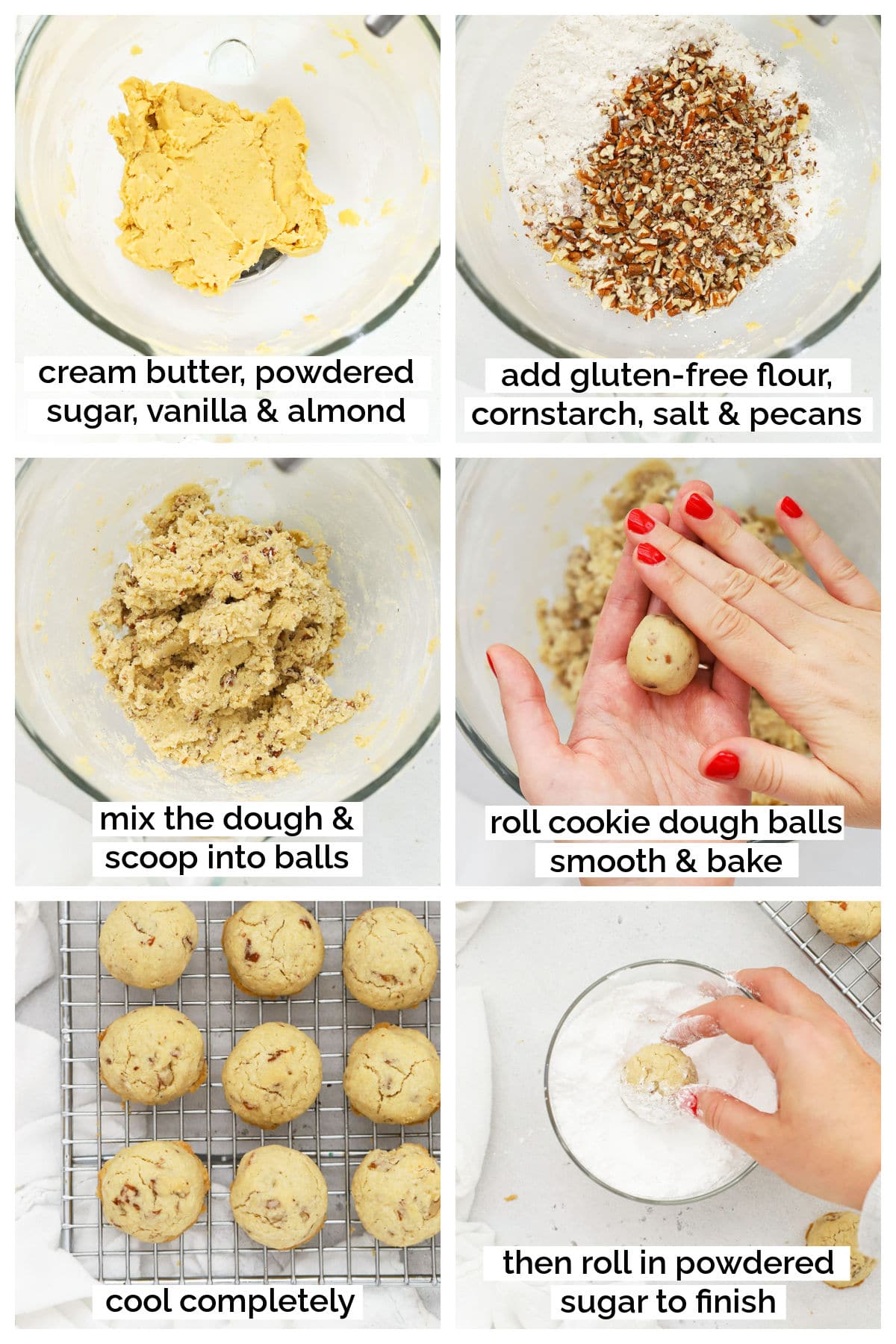How to Make Mexican Wedding Cookies Recipe Without Nuts: Step-by-Step Instructions!