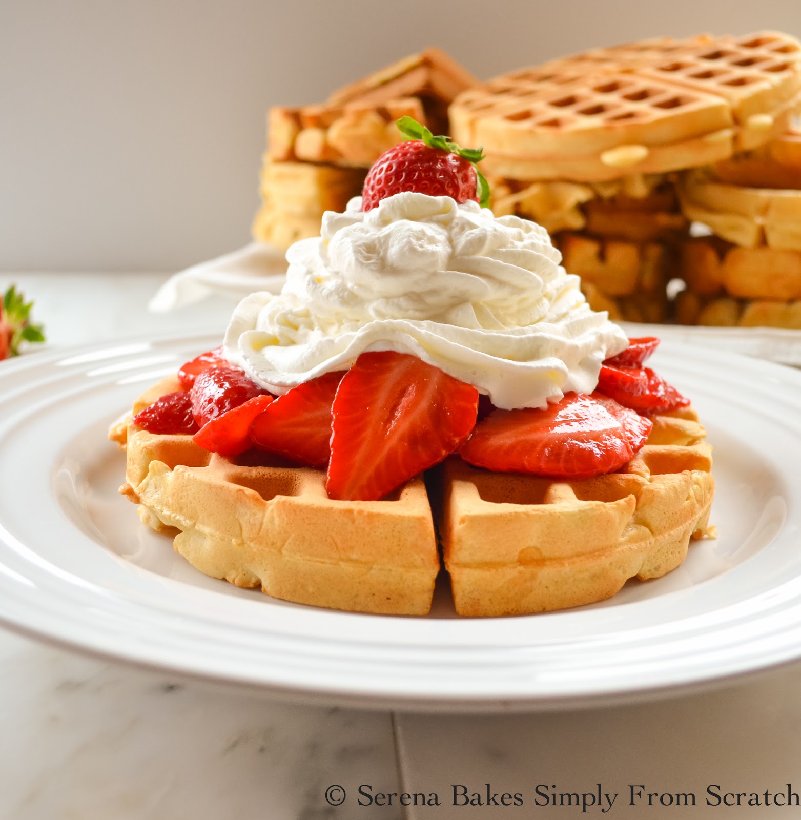 Best Waffles with Strawberries and Whipped Cream Ever! Try This Simple Guide Now