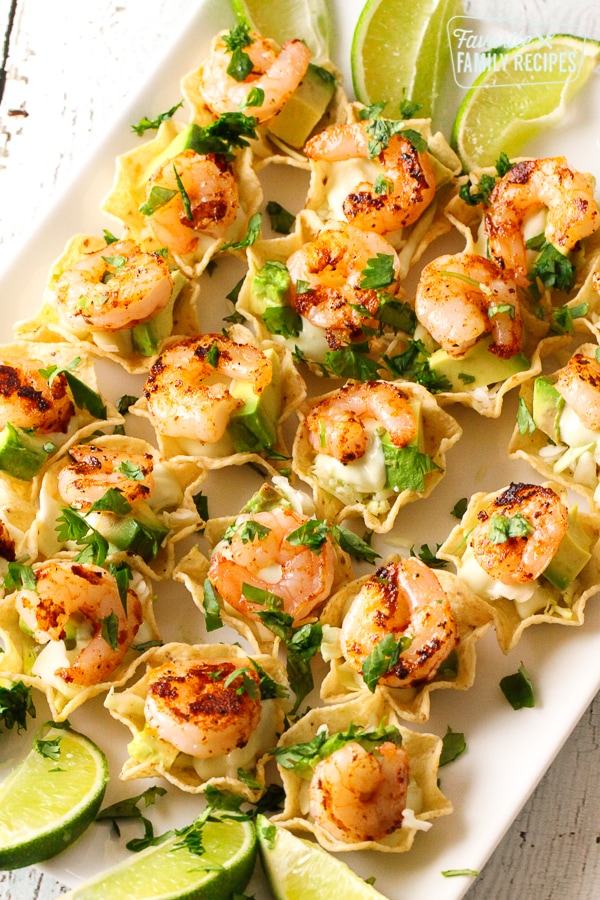 Easy Shrimp Taco Bites With Cilantro Cream Sauce: Perfect for Game Day