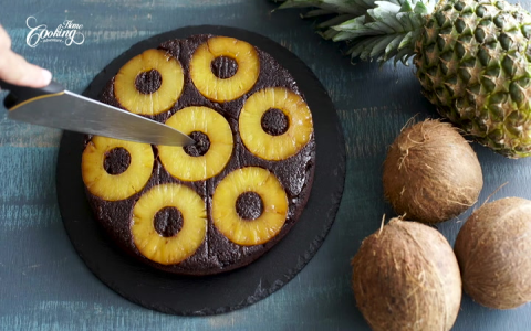 Chocolate Pineapple Upside Down Cake Easy Recipe | Try This Twist On A Classic Dessert Now!