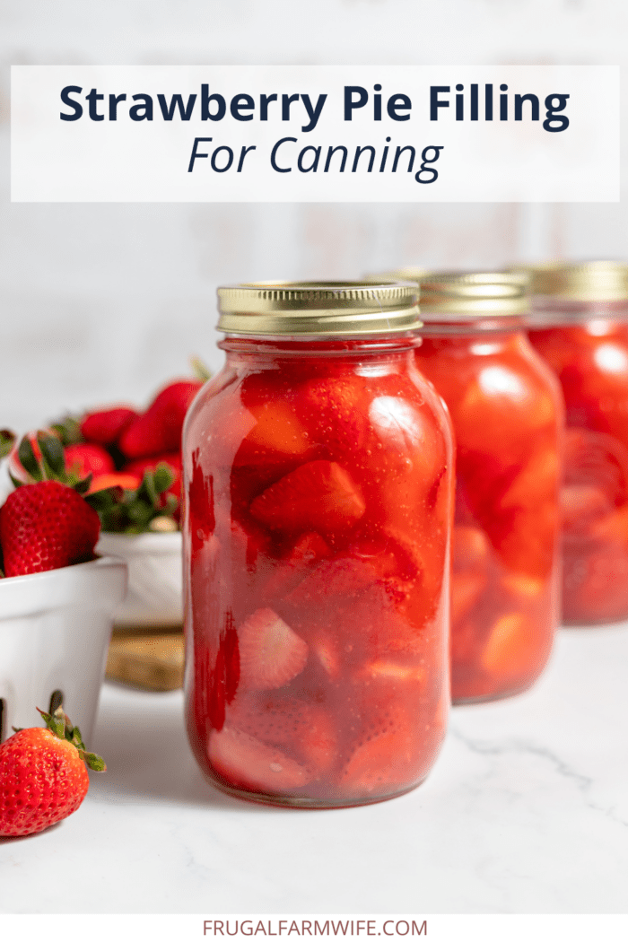 Best Recipe for Canning Strawberry Pie Filling (Homemade Goodness All Year Round)