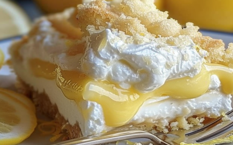 Make a 4 Ingredients Lemon Cream Cheese Dump Cake (Delicious Dessert in Just a Few Steps!)