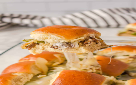 Easy Family Recipes Philly Cheesesteak Sliders: Make the Best Sliders Ever the Simple Way