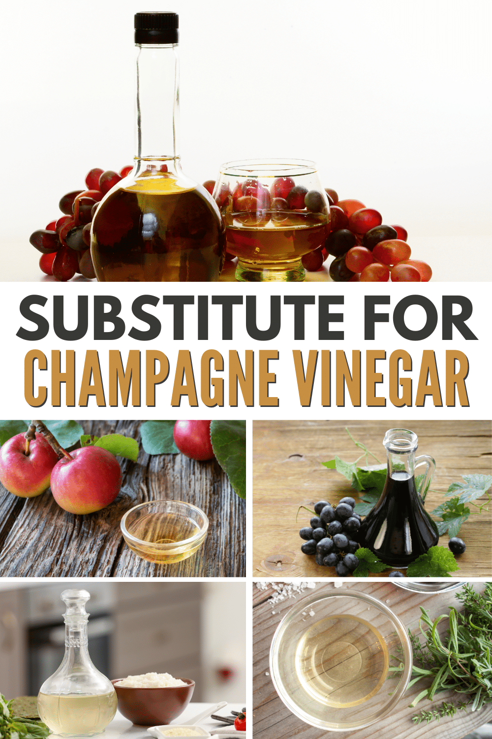 Best Champagne Wine Vinegar Substitute Ideas! Dont Panic, Use One of These Instead!