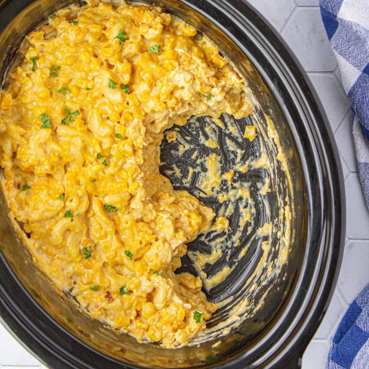 How to Make Macaroni and Cheese Corn Casserole in a Crock Pot (Perfect for Busy Weeknights)