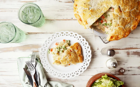 Homemade Chicken Pot Pie with Crescent Rolls, This Simple Recipe Is a Dinner Winner Every Time