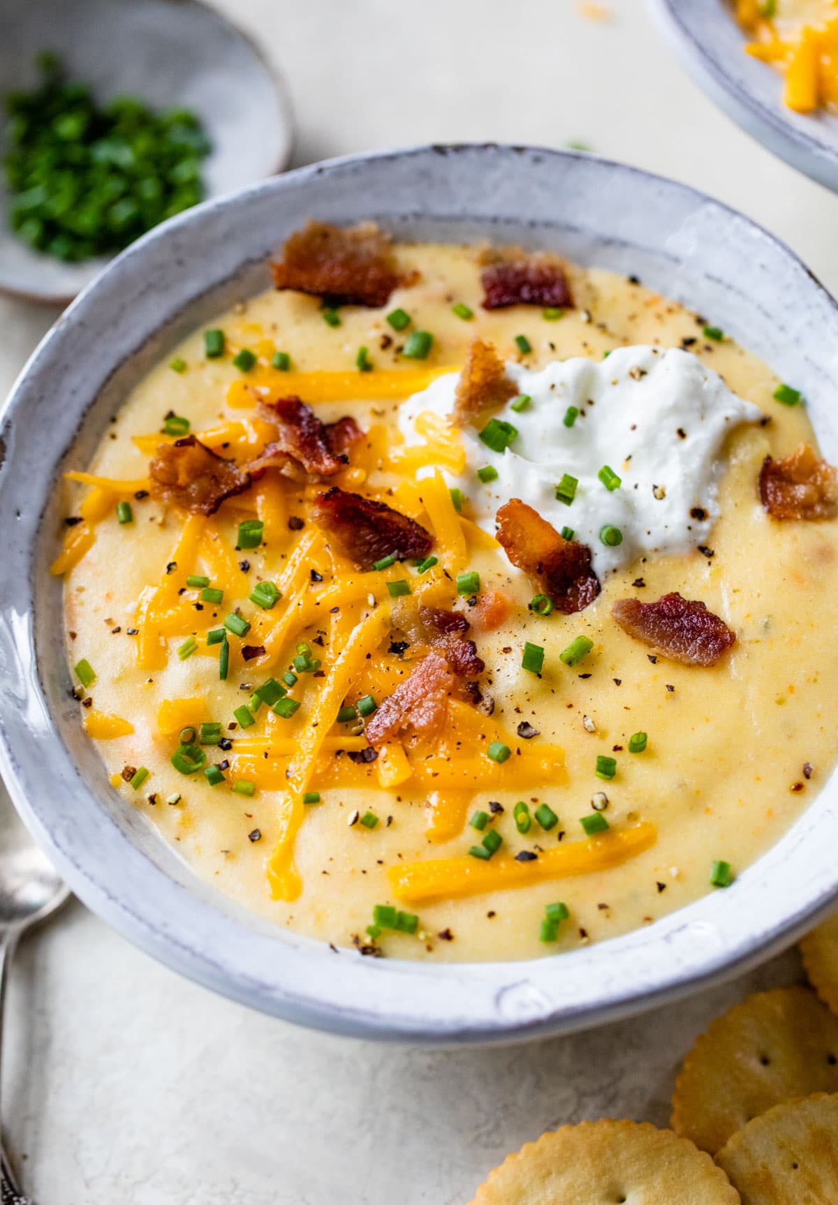 The Best Crockpot Potato Soup Recipe with Cream Cheese How to Make It in Under an Hour