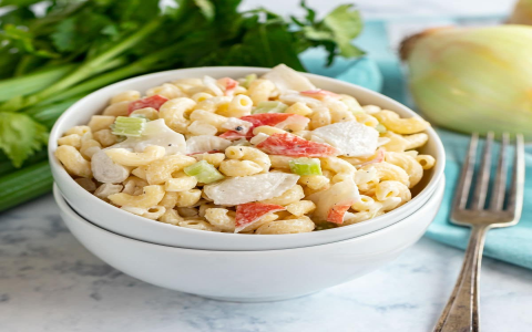 Creamy Macaroni Salad Using Marzetti Slaw Dressing (Your Family Will Love This Classic Recipe)