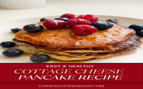 Make Coconut Flour Cottage Cheese Pancakes: Delicious Fluffy and High Protein Breakfast Ideas!