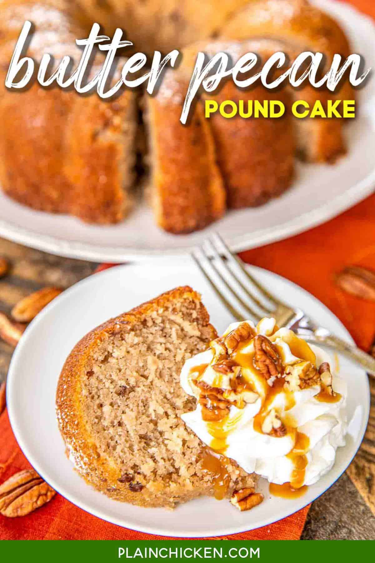 Love Butter Pecan? This Easy Pound Cake Made With Cake Mix Is A Must-Try Recipe