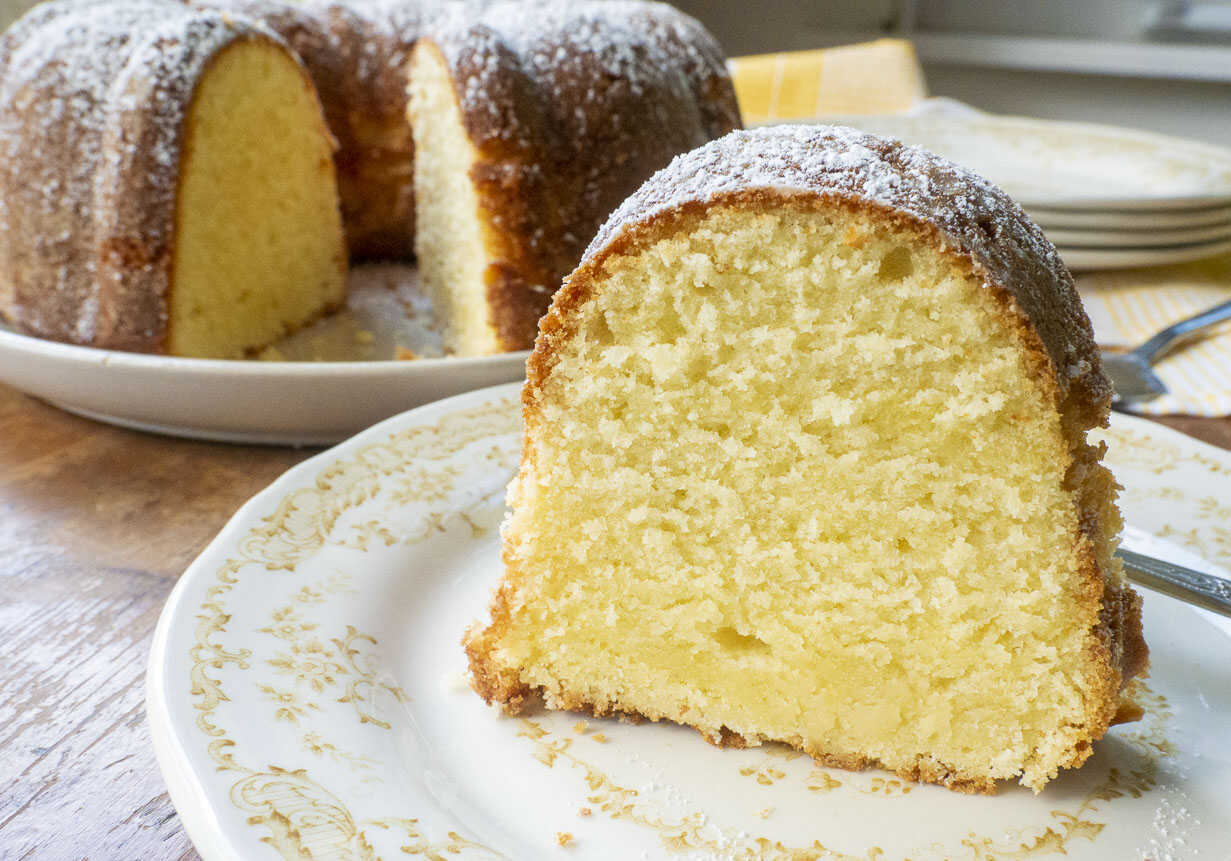 Baking the 1920 Famous Ritz Carlton Lemon Pound Cake Recipe: Follow Along