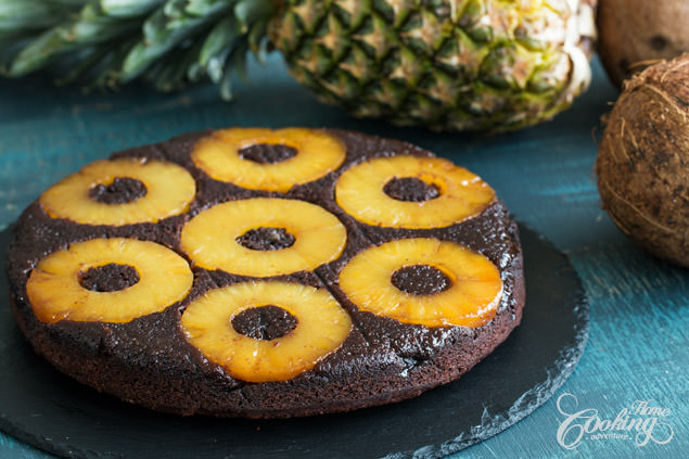 Chocolate Pineapple Upside Down Cake Easy Recipe | Try This Twist On A Classic Dessert Now!