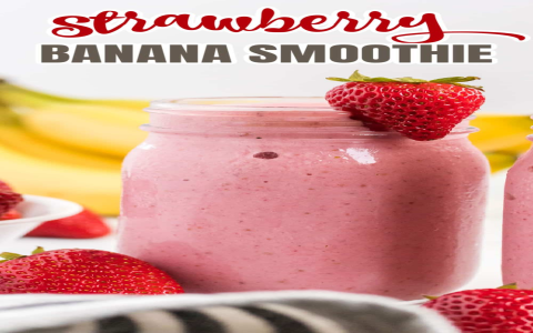 Strawberry Banana Raspberry Smoothie for Weight Loss (A Refreshing and Filling Drink)