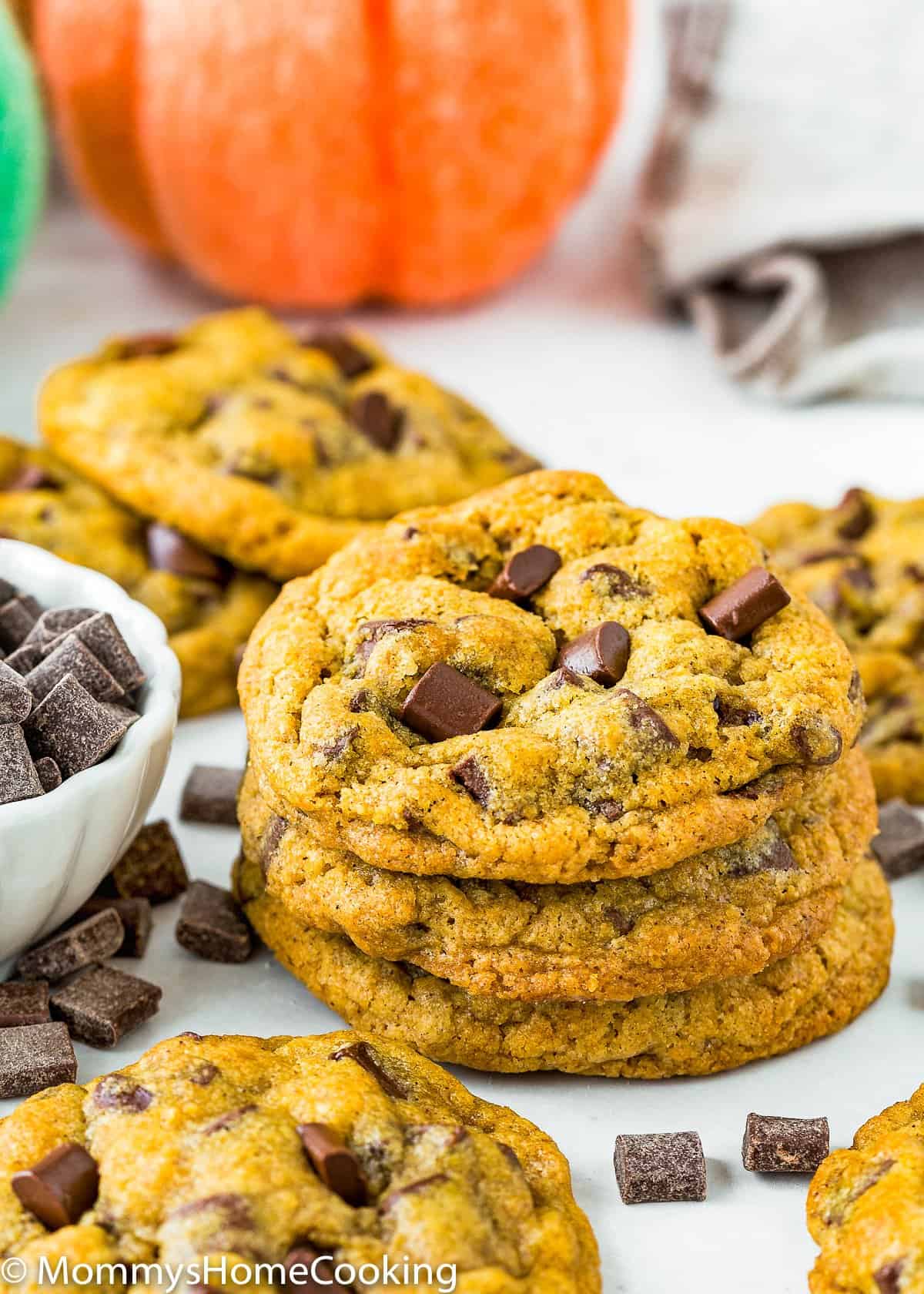 Delicious Pumpkin Chocolate Chip Cookies Without Eggs - Your New Favorite Treat