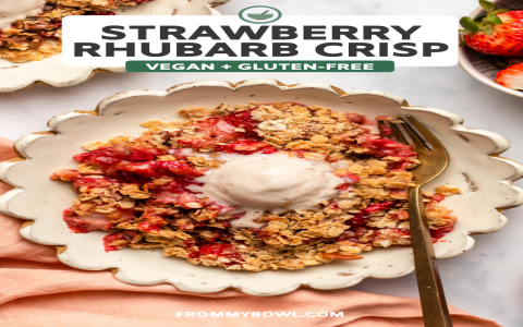 Make a Rhubarb Strawberry Crisp Gluten Free: Simple Steps!