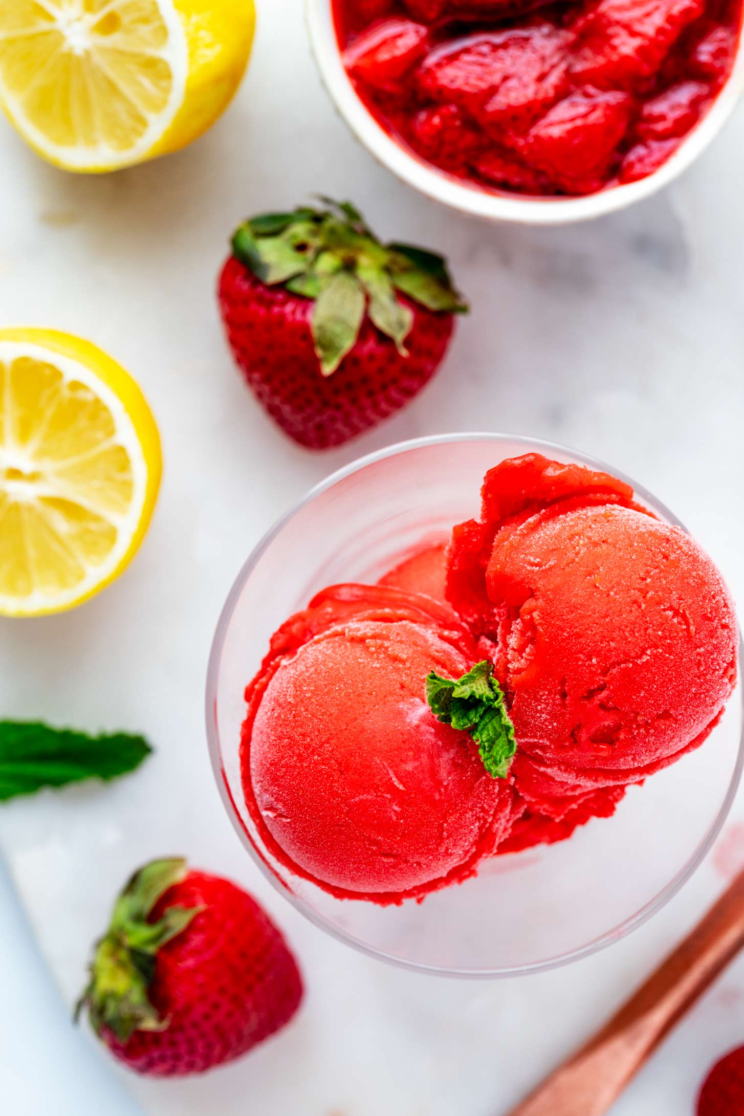 Strawberry Lemon Sorbet Ninja Creami: Easy Recipe & Best Tips!