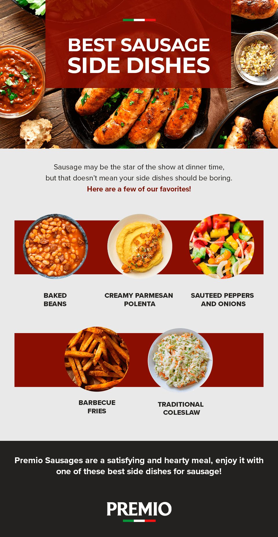 What to Serve with Sausage and Peppers? Easy & Yummy Side Dishes!