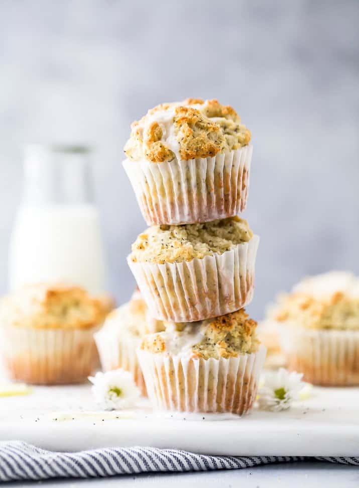 Gluten Free Lemon Poppy Seed Muffins: Simple, Delicious, and Moist!