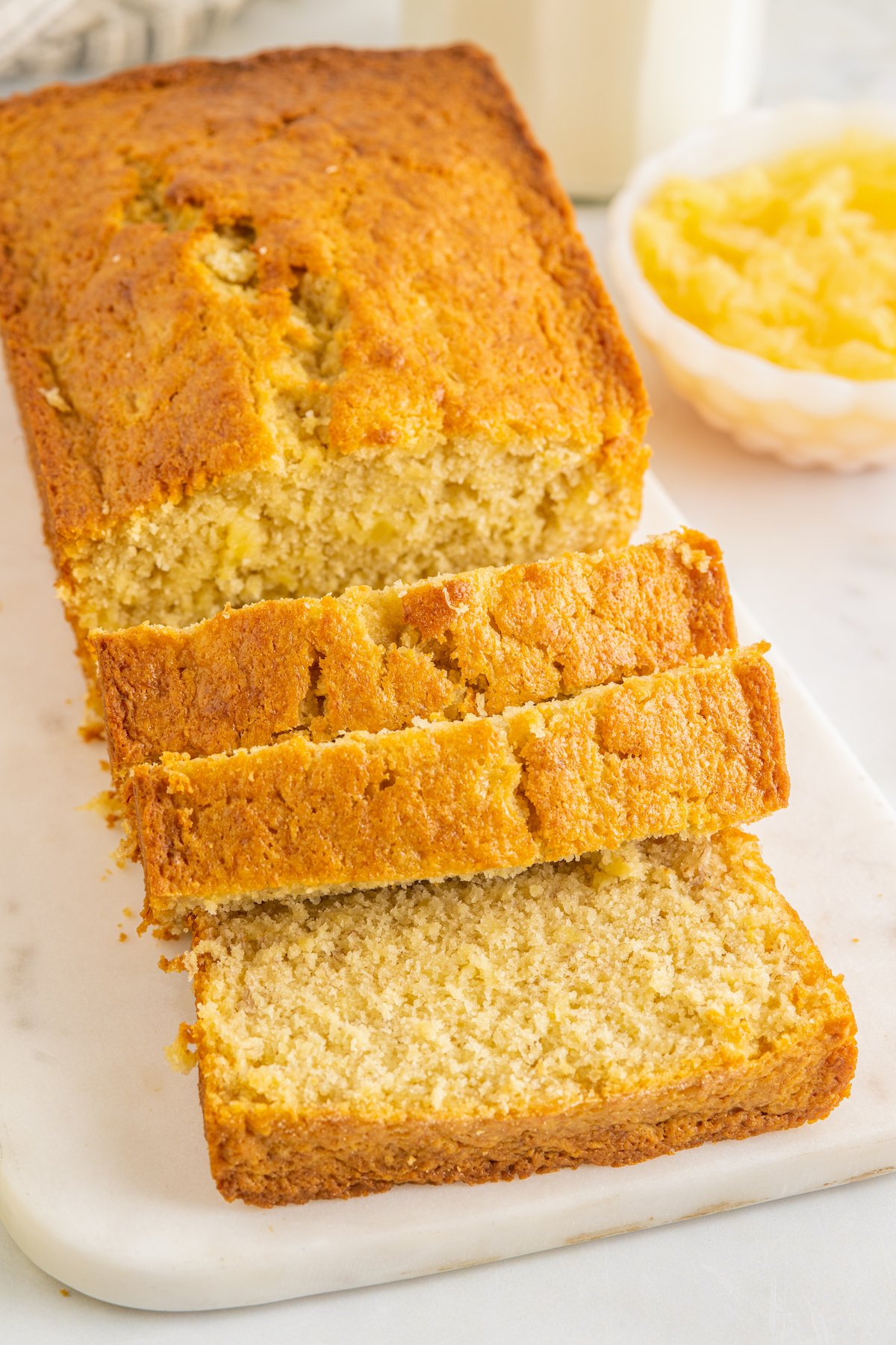 Moist banana bread recipe with crushed pineapple (The ultimate comfort food with a fruity twist)