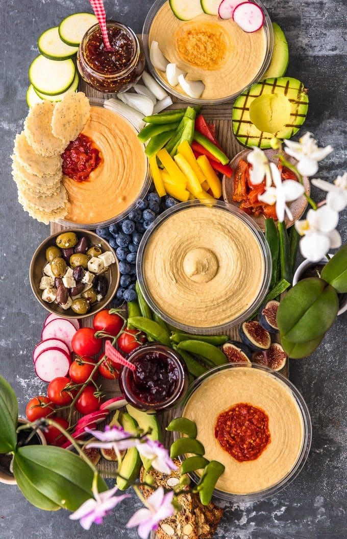 Summer Vegetable Hummus | Get the Ultimate Guide to a Perfect Summer Snack