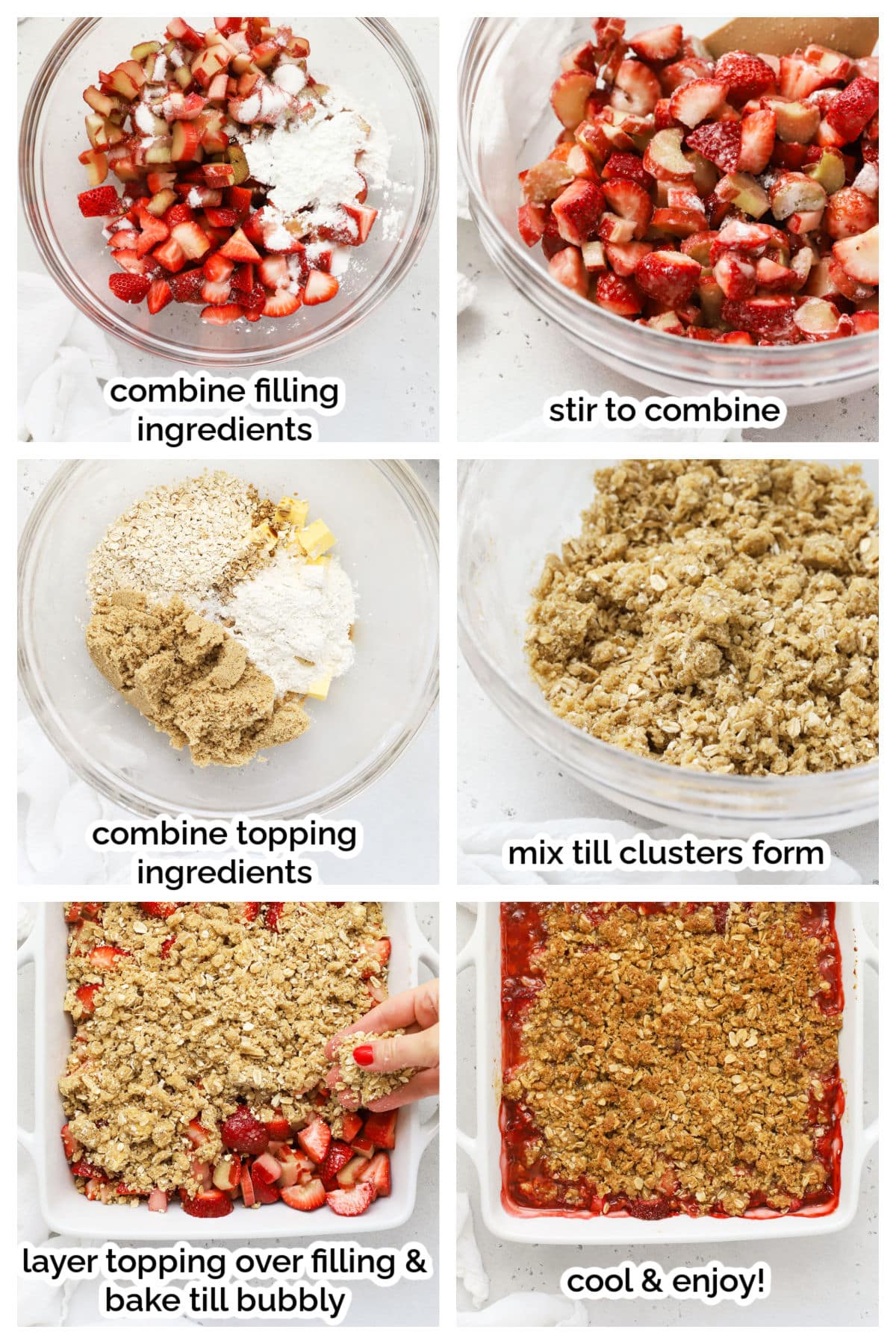 Make a Rhubarb Strawberry Crisp Gluten Free: Simple Steps!