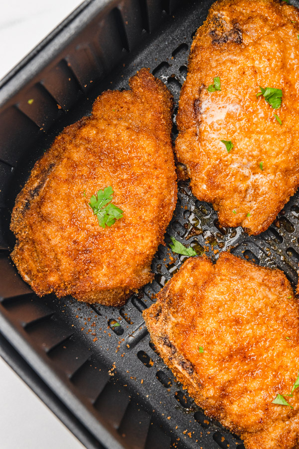 Best Air Fryer Shake and Bake Pork Chops: A Simple Family Favorite Meal.