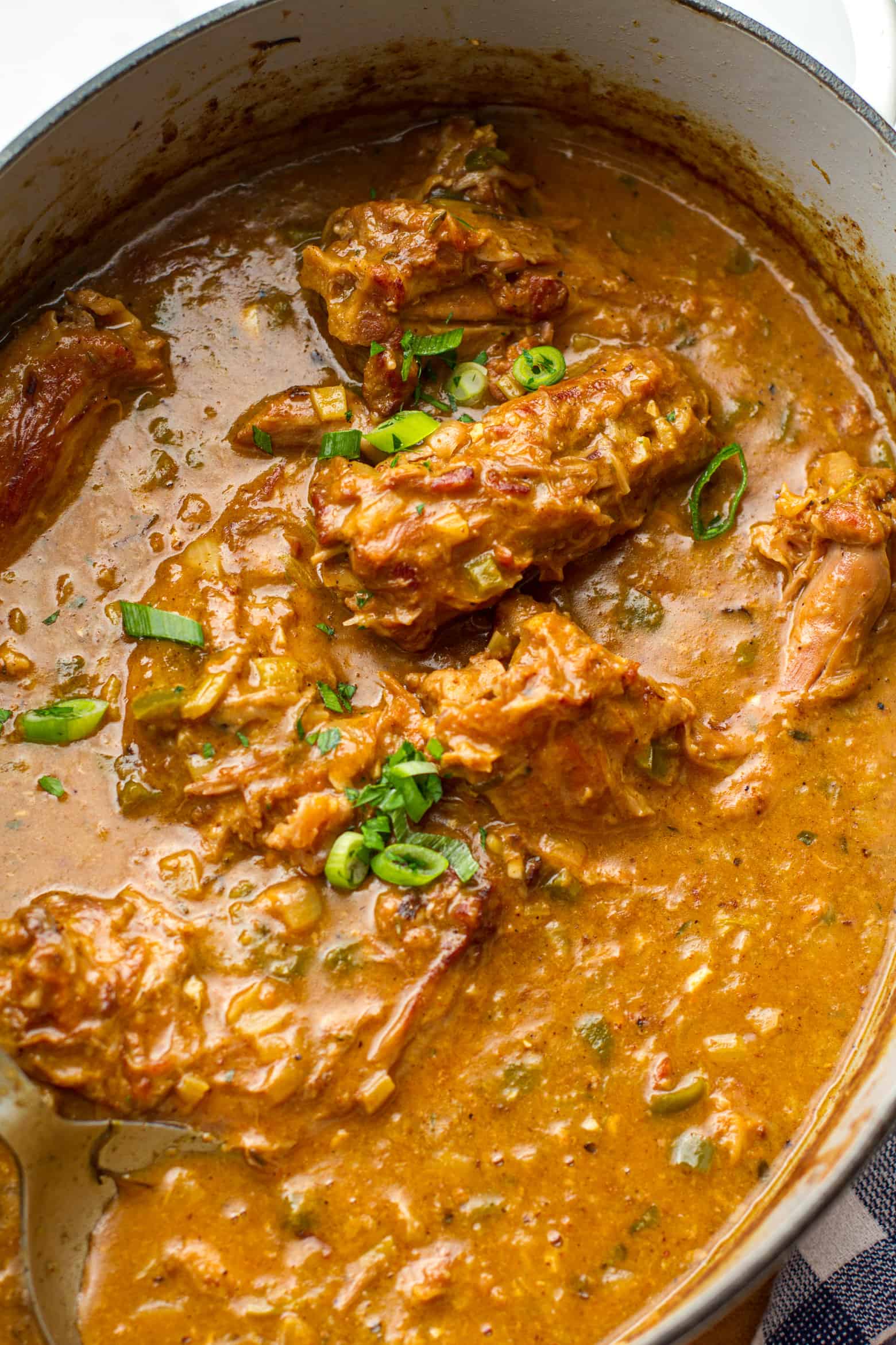 smothered turkey necks
