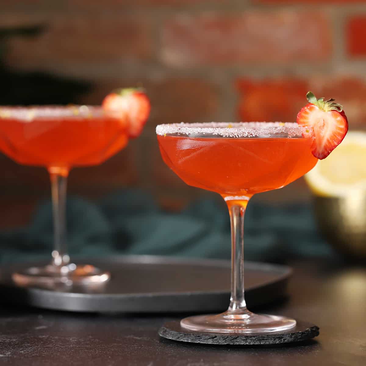 Easy Strawberry Lemon Drop Martini Recipe : A Refreshing Cocktail in Minutes.