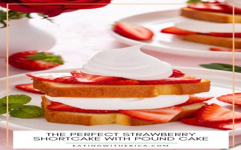Quick Strawberry Shortcake Recipe (with Pound Cake).