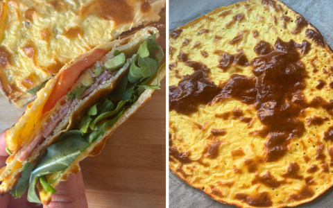 Avocado and Cottage Cheese Flatbread: The Perfect Light Lunch or Snack Idea!