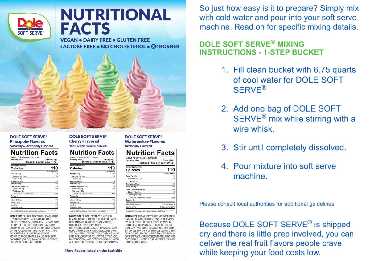 Dole Pineapple Soft Serve Mix Ratio: Easy Recipe Guide!