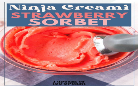 Strawberry Lemon Sorbet Ninja Creami: Easy Recipe & Best Tips!