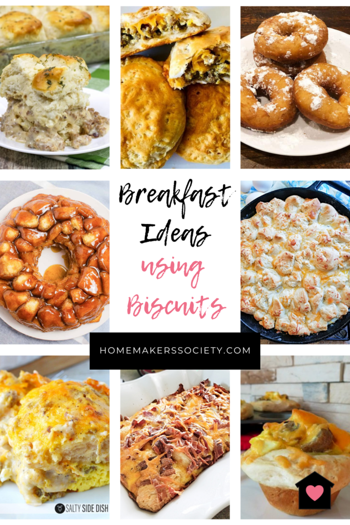 What to eat with biscuits for breakfast, lunch and dinner time?