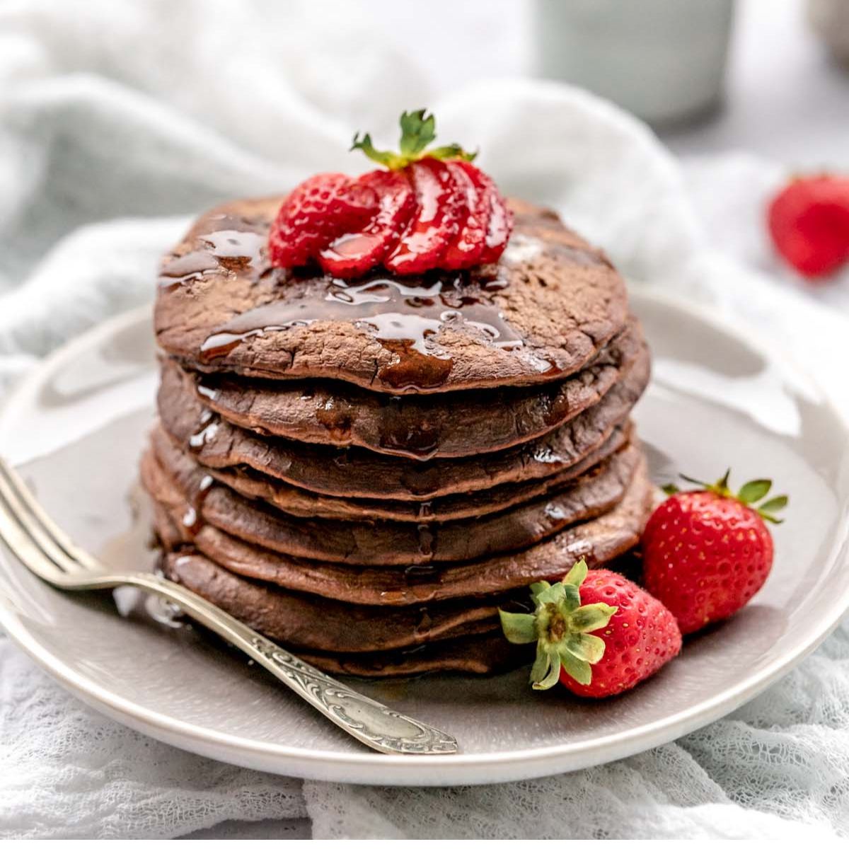 Need a Yummy Breakfast? Try Chocolate Protein Pancakes Without Banana Today.