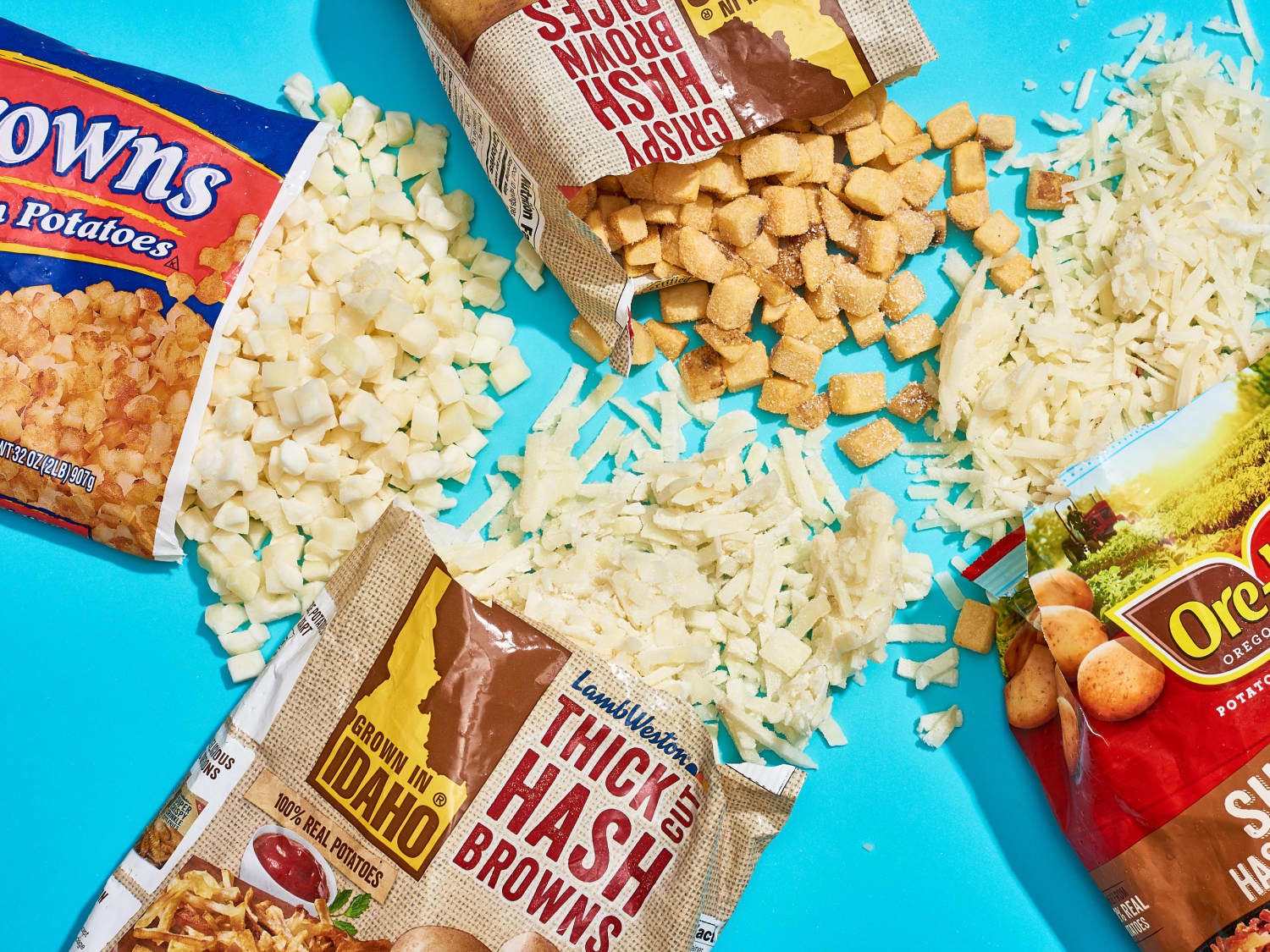 Cubed Frozen Potatoes: save your time,cheap and Yummy!