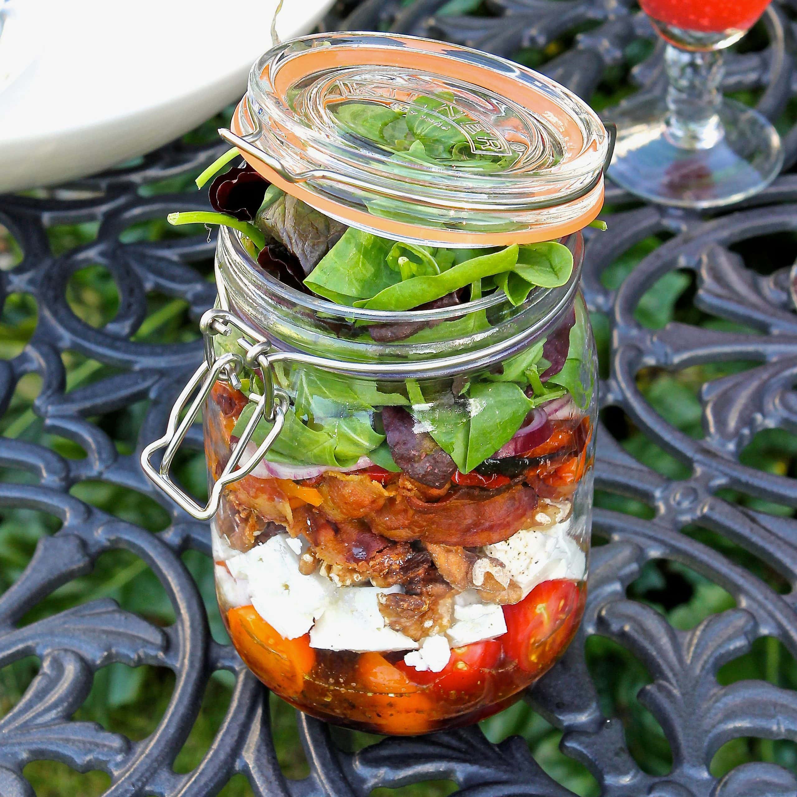 The Best Meal in a Jar Recipes For Work and Picnic.