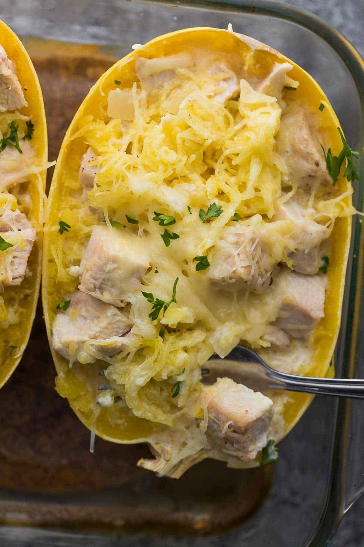 Lemon Chicken & Spaghetti Squash: A Low-Carb, Delicious Meal Prep Idea